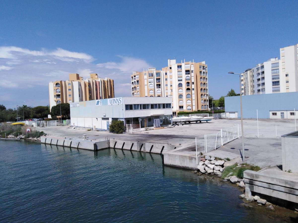 Jolis Studios vue sur mer Port, Etangs et Canaux Résidence RIVERCITY Carnon-Plage Extérieur photo