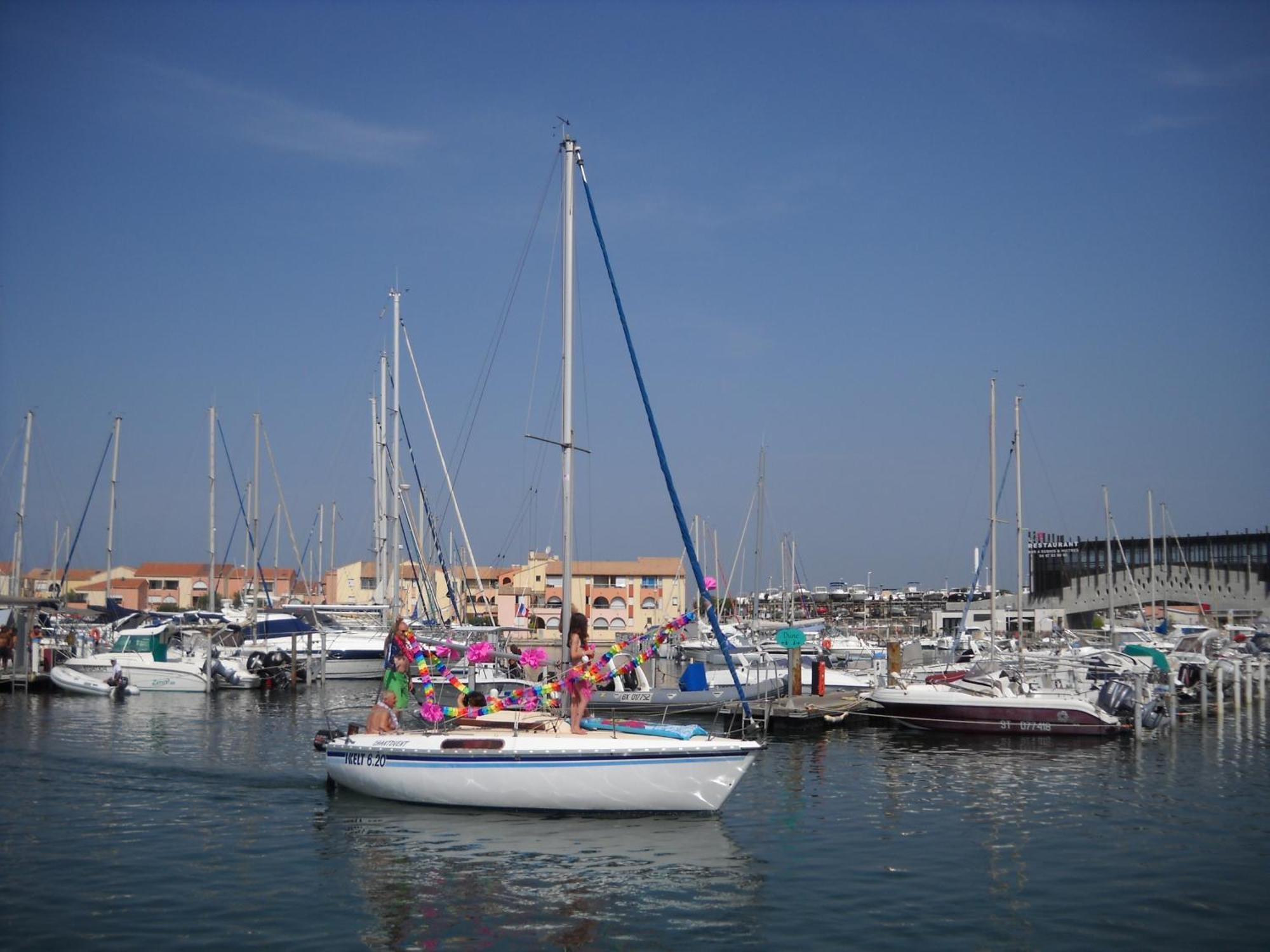 Jolis Studios vue sur mer Port, Etangs et Canaux Résidence RIVERCITY Carnon-Plage Extérieur photo